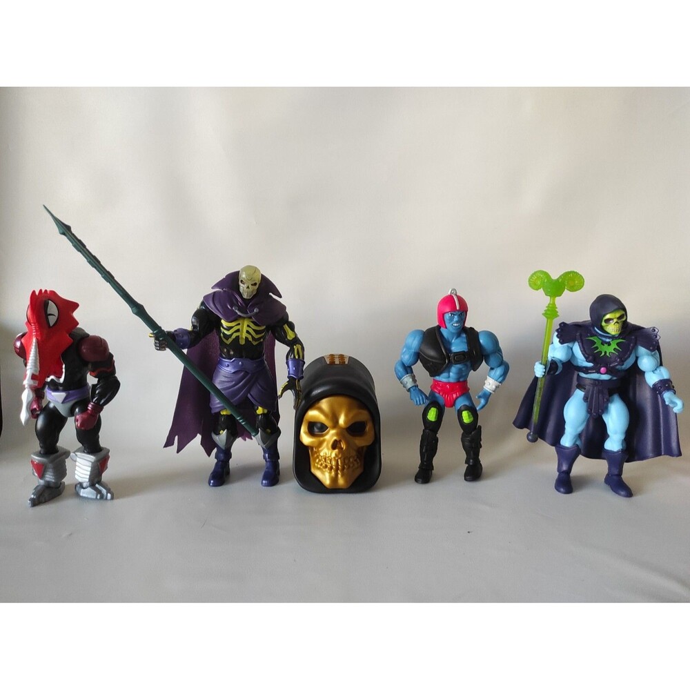 Masters Of the Universe Origins lot of 5, sold only with the accessories shown